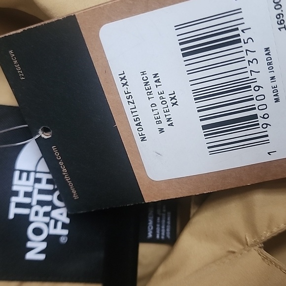 The North Face Beige Double-Breasted Coat - Picture 3 of 5